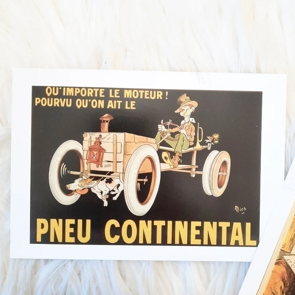 Phoenix Art Museum Vintage Style Discount Tire Postcard Set